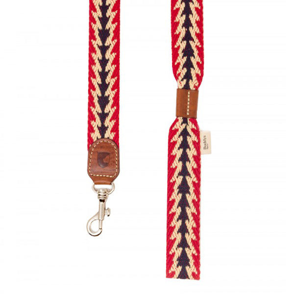 Peruvian Arrow Leash Red